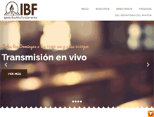 Tablet Screenshot of ibfundamental.org
